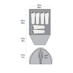 MSR Habitude 6 Car Camping Tent -Outdoor Sports Equipment Shop 13129 msr habitude 6 floorplan 40786.1677181797