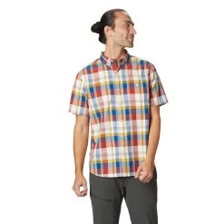 Mountain Hardwear Men's Big Cottonwood Short Sleeve Shirt -Outdoor Sports Equipment Shop 1829001 838 f 61305.1552343063