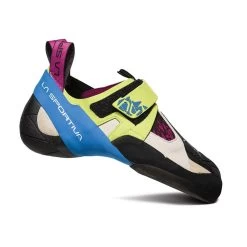 La Sportiva Skwama Women's Climbing Shoe -Outdoor Sports Equipment Shop 20I 705613 SkwamaWomens AppleGreenCobaltBlue 1 83977.1692225433