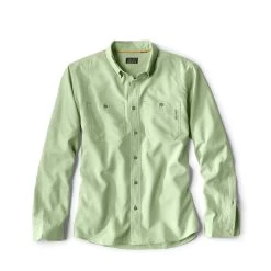 Orvis Men's OutSmart Tech Chambray Long Sleeve Shirt