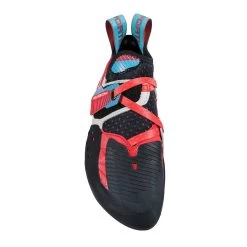 La Sportiva Women's Solution Comp Climbing Shoe -Outdoor Sports Equipment Shop 30A 402602 SolutionCompWomens HibiscusMalibuBlue 4 97429.1673373300
