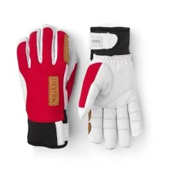 Hestra Ergo Grip Active Wool Terry 5 Finger Gloves -Outdoor Sports Equipment Shop 31190 Ergo grip active wool terry red offwhite copy 79848.1636413095