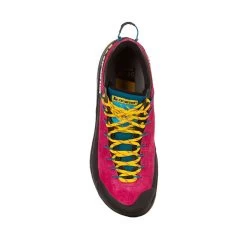 La Sportiva Women's TX4 R Climbing Approach Shoe -Outdoor Sports Equipment Shop 37A 410108 TX4 R W FUCSIA GIALLO 5 52851.1674152484