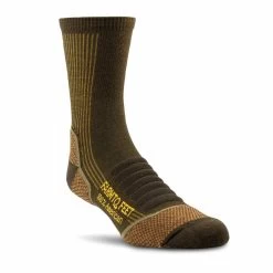 Farm To Feet Damascus Lightweight 3/4 Crew Socks -Outdoor Sports Equipment Shop 7065 TurkishCoffee 35702.1592601857