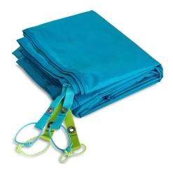 NEMO EQUIPMENT NEMO Aurora Highrise Tent Footprint -Outdoor Sports Equipment Shop 811666034212 Aurora Highrise 4P Footprint Folded copy 33955.1648580073