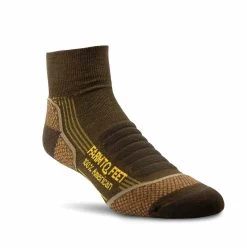 Farm To Feet Damascus Lightweight 1/4 Crew Socks -Outdoor Sports Equipment Shop 8991 465 TurkishCoffee 05206.1602544024