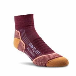 Farm To Feet Damascus Lightweight 1/4 Crew Socks -Outdoor Sports Equipment Shop 8991 651 Plum 1 03311.1602543439