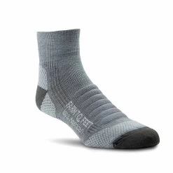 Farm To Feet Damascus Lightweight 1/4 Crew Socks -Outdoor Sports Equipment Shop 8991 015 Charcoal 1 94353.1602007968