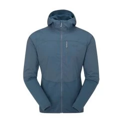 Rab Ascendor Summit Full Zip Hoody - Men's -Outdoor Sports Equipment Shop Ascendor Summit Hoody FZ OrionBlue QFV 67 ORB 13424.1693335051