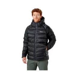 Rab Axion Pro Down Jacket - Men's -Outdoor Sports Equipment Shop Axion Pro Jacket Black QDE 64 BL on model 74314.1667419114