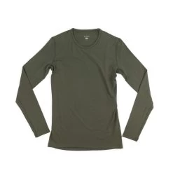 Le Bent Midweight Base Layer Crew - Women's -Outdoor Sports Equipment Shop BT2123 305 Womens 260 Crew Olive 13810.1666379915