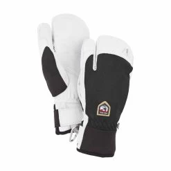 Hestra Army Leather Patrol 3 Finger Glove -Outdoor Sports Equipment Shop Black 42520.1642722285
