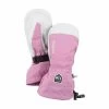 Hestra Army Leather Heli Ski Jr Mitt -Outdoor Sports Equipment Shop Cerise 11483.1601668970