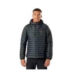 Rab Cirrus Alpine Down Jacket - Men's -Outdoor Sports Equipment Shop Cirrus Alpine Jacket Beluga QIO 59 BE on model 20988.1667426199
