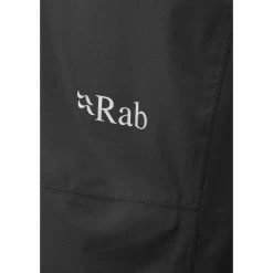 Rab Downpour Eco Pants - Men's -Outdoor Sports Equipment Shop Downpour Eco Pants Black QWG 84 BL Detail 2 59466.1614208924