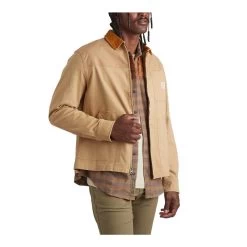 Howler Brothers Conveyor Coat -Outdoor Sports Equipment Shop F23 Conveyor Coat Buckdeer Front WHITE 63305.1692656488