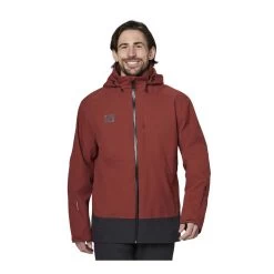 Flylow Dante Ski Jacket - Men's -Outdoor Sports Equipment Shop F23 Dante Jacket Redwood Black Front 59166.1696966973