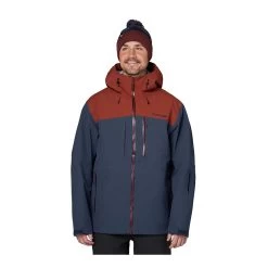 Flylow Quantum Pro Ski Jacket - Men's -Outdoor Sports Equipment Shop F23 QuantumProJacket RedwoodNight Front 1200x 65666.1697474431