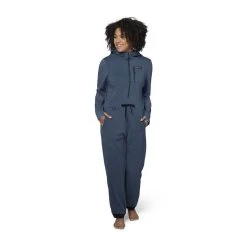 Flylow Sasha Fleece Onesie - Women's -Outdoor Sports Equipment Shop F23 Sasha Fleece Onesie Night Front 44481.1697144415