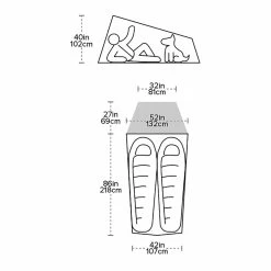 Big Agnes Fly Creek HV 2 Carbon Tent -Outdoor Sports Equipment Shop FC HV UL2 FPHH 20 38405.1596040591