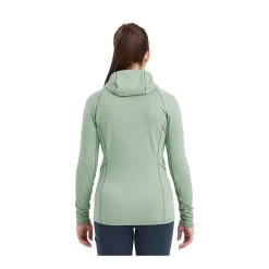 Montane Women's Protium Fleece Hoody -Outdoor Sports Equipment Shop FPROHSAG FEM PROTIUM HOODIE PALE SAGE 3 45234.1678473803