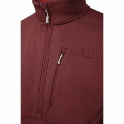 Rab Geon Pull-On Jacket - Men's -Outdoor Sports Equipment Shop Geon Pull On OxbloodRed QFE 97 OR Detail1 26855.1602274532