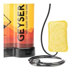 Geyser System Heated Shower -Outdoor Sports Equipment Shop Geyser System Heater Scrub Closeup copy 11922.1653084480