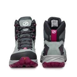 SCARPA Rush TRK GTX Women's Hiking Boots -Outdoor Sports Equipment Shop IPPS RushTrkGTX W ConiferRaspberry FRT BCK 02146.1692894090