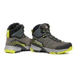 SCARPA Rush TRK GTX Men's Hiking Boots -Outdoor Sports Equipment Shop IPPS Rush Trk GTX M Titanium Lime BOTH 90629.1692889142