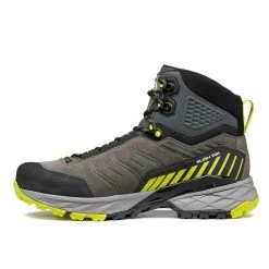 SCARPA Rush TRK GTX Men's Hiking Boots -Outdoor Sports Equipment Shop IPPS Rush Trk GTX M Titanium Lime INT 97405.1692889138