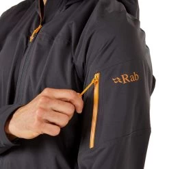 Rab Kinetic Ultra Running Jacket - Men's -Outdoor Sports Equipment Shop Kinetic Ultra Jacket Anthracite QWH 13 ANT 25 04707.1652894038