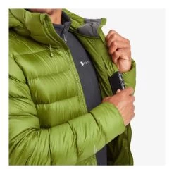 Montane Anti-Freeze XT Hoody Down Jacket - Men's -Outdoor Sports Equipment Shop MAFXHALG ANTI FREEZE XT HOODIE ALDER GREEN 5.5 63582.1697229431