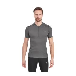 Montane Men's Dart Nano Lite Zip T Running Shirt 9 Montane Men's Dart Nano Lite Zip T Running Shirt -Outdoor Sports Equipment Shop MDNZTSLA DART NANO ZIP T SHIRT SLATE 1 51463.1678318134