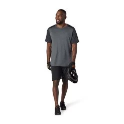 Flylow Garrett Shirt - Men's -Outdoor Sports Equipment Shop S23 Garrett Shirt SlateBlack Goodson Short Black Front 1 1 94644.1682461365