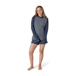 Flylow Moonlight Shirt - Women's -Outdoor Sports Equipment Shop S23 Moonlight Shirt TempestNight Marion Short Night Front 87821.1682446557