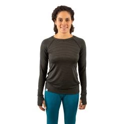 Corbeaux Women's Silkyway Long Sleeve -Outdoor Sports Equipment Shop Silkyway Black 37262.1602873263