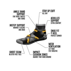 Le Bent Light Cushion Mini Hiking Sock