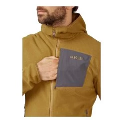 Rab Tecton Hoody Full Zip Jacket - Men's 9 Rab Tecton Hoody Full Zip Jacket - Men's -Outdoor Sports Equipment Shop Tecton Hoody Footprint QFG 01 FPT Model Detail 01 95578.1693596941