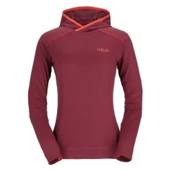 Rab Force Hoody - Women's -Outdoor Sports Equipment Shop Womens Force Hoody DeepHeather QBL 10 DEH 95430.1652807671