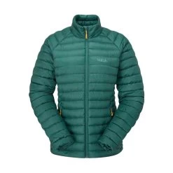 Rab Microlight Down Jacket - Women's -Outdoor Sports Equipment Shop Womens Microlight Jacket GreenSlate QDB 17 GNS 16071.1694630024