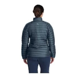 Rab Microlight Down Jacket - Women's -Outdoor Sports Equipment Shop Womens Microlight Jacket OrionBlue QDB 17 ORB DETAIL5 32159.1667944562