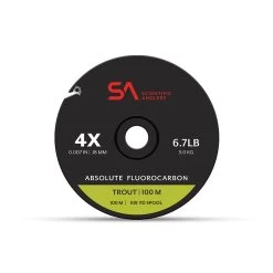 Scientific Anglers Absolute Trout Fluorocarbon Tippet 100m